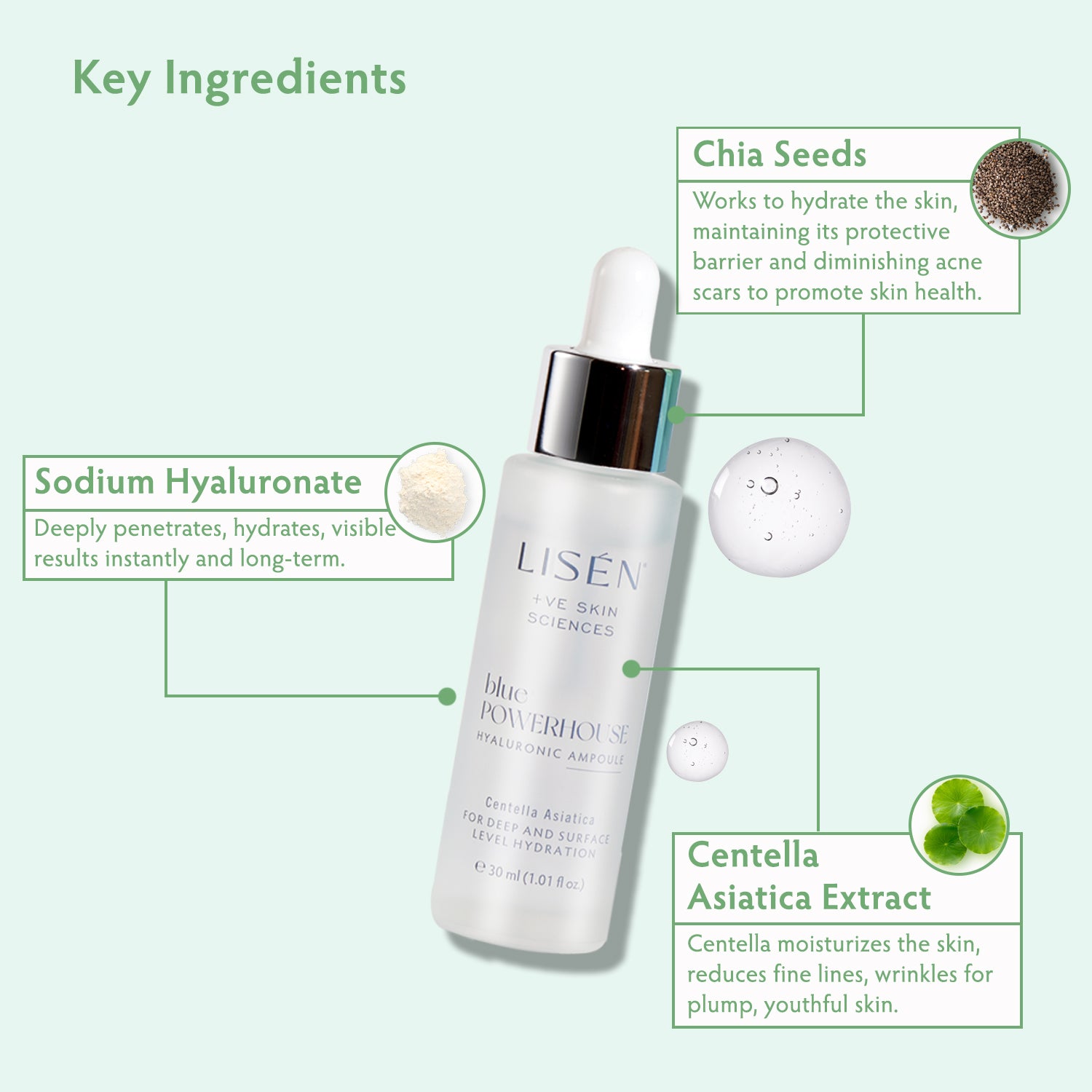 Hyaluronic acid Face Ampoule for deep Hydration